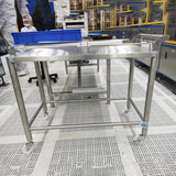 Stainless push cart